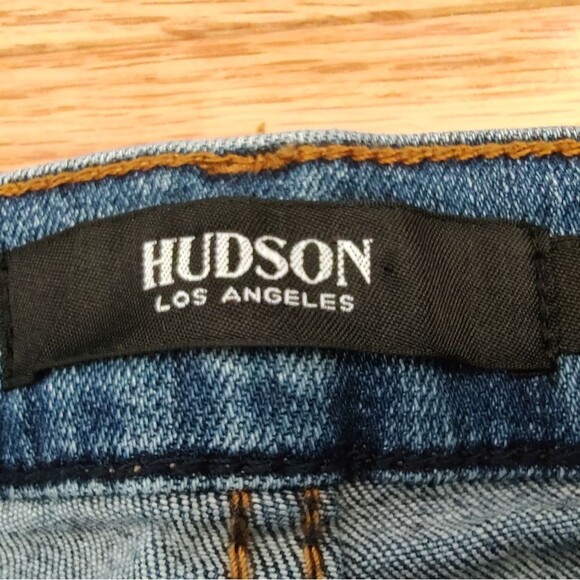 Hudson Nico Side-Stripe Stovepipe Jeans - Picture 9 of 10